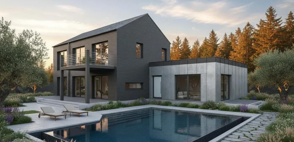 Проект Двухэтажный дом 26 на 14, 229 м2