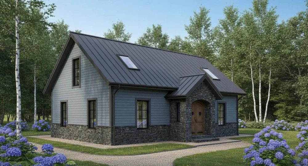 Проект Двухэтажный дом 14 на 10, 205 м2